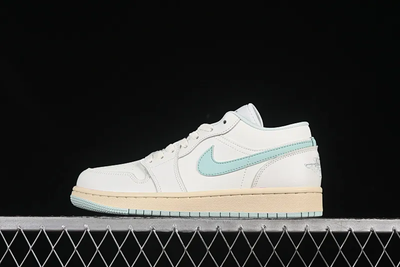 All categories Air Jordan Jordan series basketball shoes Air Jordan 1 Low Air Jordan 1 Low AJ1 Joe 1 white mint green low-top cultural and leisure sports sneakers DC0774-134